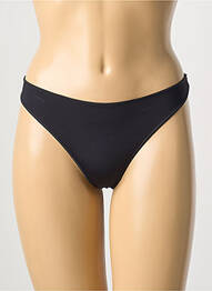 Tanga stretch noir IKKS femme