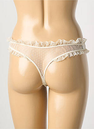 Tanga stretch beige PRINCESSE TAM-TAM femme