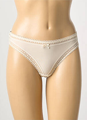 Tanga stretch beige PRINCESSE TAM-TAM femme
