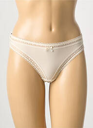 Tanga stretch beige PRINCESSE TAM-TAM femme