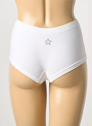 Shorty stretch blanc JIPEPE femme