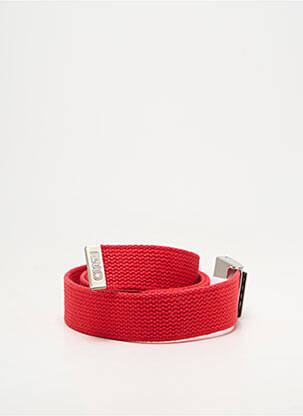 Ceinture coutures renforcées rouge RWD homme