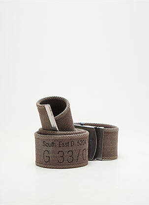 Ceinture imprimé fantaisie gris G STAR homme