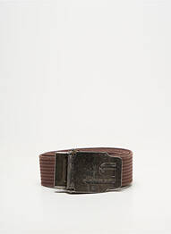 Ceinture coutures renforcées marron G STAR homme