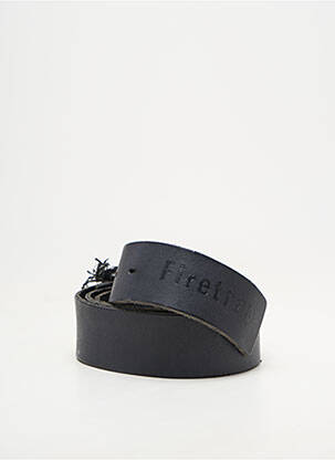Ceinture fermeture pointe poinçonnée noir FIRETRAP homme