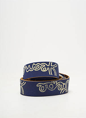 Ceinture imprimé fantaisie bleu PEPE JEANS homme