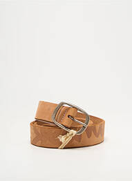 Ceinture coutures renforcées marron PEPE JEANS homme
