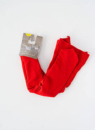 Collants  rouge JEAN BOURGET fille