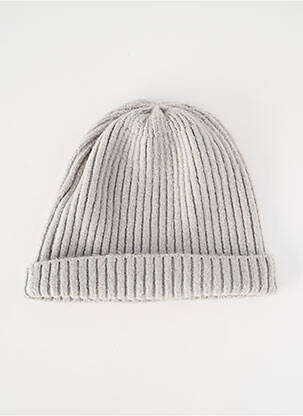 Bonnet broderie gris DSTREZZED homme