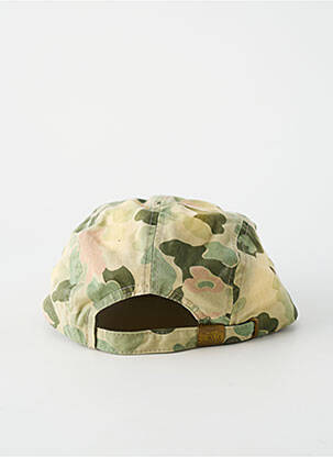 Casquette visière souple vert MAISON SCOTCH femme