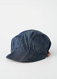 Casquette visière souple bleu BE YOU K femme