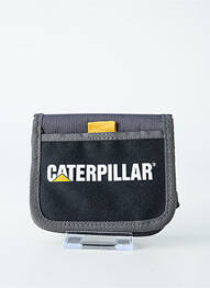 Portefeuille effet matière satinée gris CATERPILLAR homme