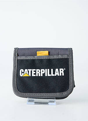 Portefeuille effet matière satinée gris CATERPILLAR homme