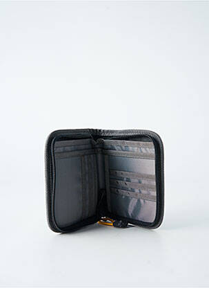Portefeuille effet matière satinée gris CATERPILLAR homme