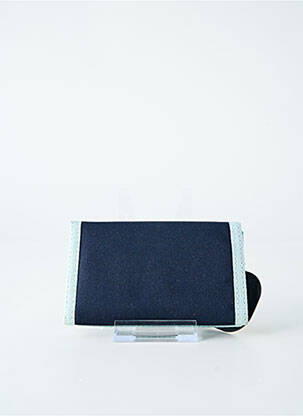 Porte-monnaie doublure textile bleu DDP femme