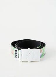 Ceinture imprimé fantaisie vert POTTOKX homme
