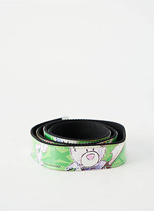 Ceinture imprimé fantaisie vert POTTOKX homme