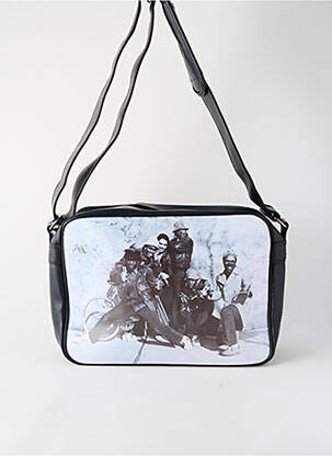 Sac tissage simili-cuir noir KOTHAI homme