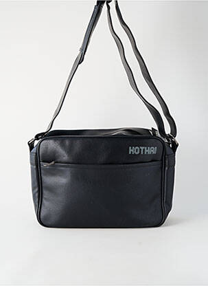 Sac tissage simili-cuir noir KOTHAI homme