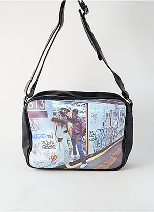 Sac tissage simili-cuir bleu KOTHAI homme