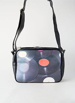 Sac tissage simili-cuir noir KOTHAI homme