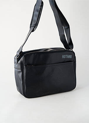 Sac tissage simili-cuir noir KOTHAI homme