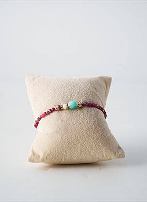 Bracelet ornement pierre violet BY GARANCE femme