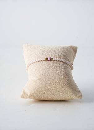 Bracelet ornement pierre blanc BY GARANCE femme