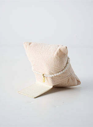 Bracelet ornement pierre blanc BY GARANCE femme