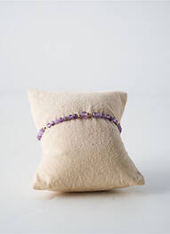 Bracelet ornement pierre violet BY GARANCE femme