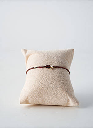 Bracelet fermeture fermoir mousqueton violet BY GARANCE femme