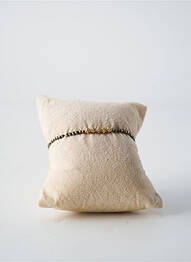 Bracelet fermeture fermoir mousqueton gris BY GARANCE femme