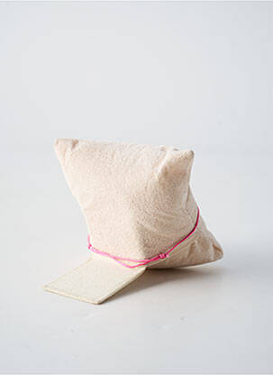Bracelet ornement perles rose BY GARANCE femme