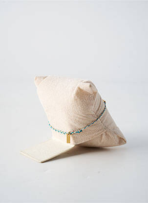 Bracelet ornement perles bleu BY GARANCE femme