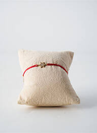 Bracelet ornement oxyde de zirconium rouge BY GARANCE femme