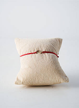Bracelet ornement oxyde de zirconium rouge BY GARANCE femme