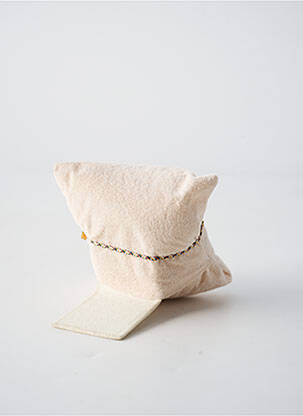 Bracelet ornement pierre beige BY GARANCE femme