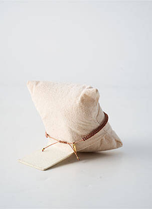 Bracelet ornement pierre marron BY GARANCE femme