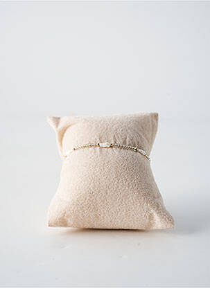 Bracelet fermeture fermoir mousqueton blanc BY GARANCE femme