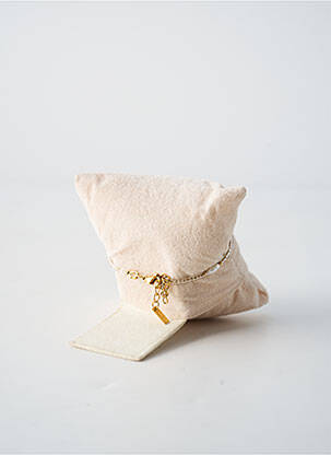 Bracelet fermeture fermoir mousqueton blanc BY GARANCE femme