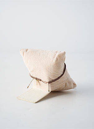 Bracelet ornement pierre marron BY GARANCE femme