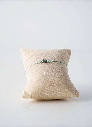 Bracelet ornement pierre bleu BY GARANCE femme