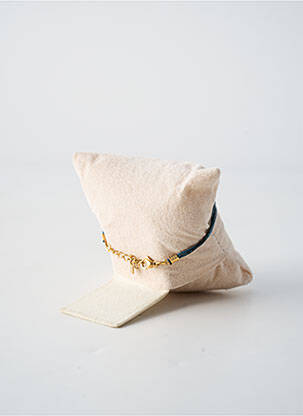 Bracelet ornement pierre bleu BY GARANCE femme