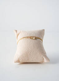 Bracelet fermeture fermoir mousqueton or BY GARANCE femme