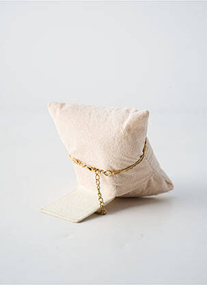 Bracelet fermeture fermoir mousqueton or BY GARANCE femme