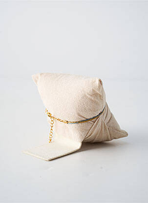 Bracelet fermeture fermoir mousqueton or BY GARANCE femme