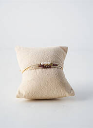 Bracelet fermeture fermoir mousqueton or BY GARANCE femme