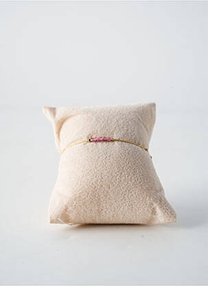 Bracelet ornement perles rose BY GARANCE femme