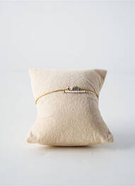 Bracelet fermeture fermoir mousqueton blanc BY GARANCE femme