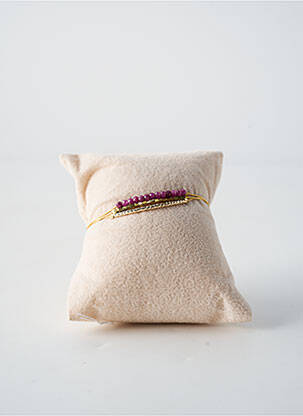 Bracelet ornement pierre violet BY GARANCE femme